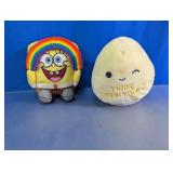 SpongeBob Rainbow & Squishmallows Plush Lot