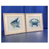 Hobby Lobby Coastal Framed Wall Art Set