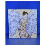 Kirsten Reed Art Angel Textured Canvas Print