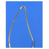 16' Sterling Silver Herringbone Necklace