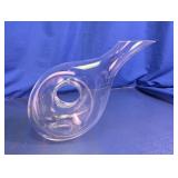Modern Clear Glass Duck Decanter Wine Pitcher
