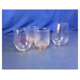 Assorted Glass Drinking Tumbler Lot