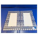 Blue & White Patterned Boxes