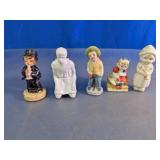 Decorative Man, Woman & Child Figurines