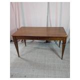 Wooden Writing Desk with Center Drawer