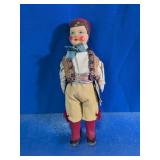 European Folk Costume Boy Doll