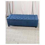 Noble House Tufted Storage Ottoman Bench