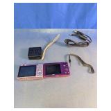Sony Cyber-shot & Nikon COOLPIX Camera Set