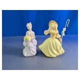 Avon Little Bo Peep & Flower Girl Cologne Bottle
