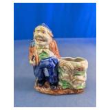 Vintage Pirate Character Figurine Planter