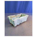 McCoy Pottery Blue Rectangular Planter