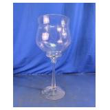 Tall Clear Glass Stemmed Goblet Centerpiece