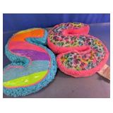 Justice Flip Sequin Initial Letter S Plush Pillow