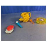 Assorted Kids Toys Big Bird Mug & Instruments