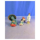 Decorative Asian Inspired Character Figurines
