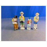 Victorian Style Children Figurines Set