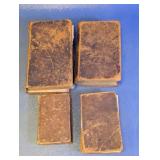 Antique Religious and Letter Books Assortment