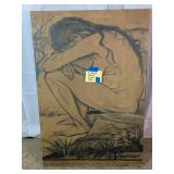 'Sorrow' - Vincent van Gogh Wrapped Canvas Art