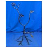 Wrought Iron Branch Jewelry Tree Organizer