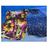Women's Express & Three Pink Hearts Tops Lot