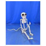Skeleton Monkey Figurine