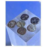 Ancient Bronze Coin Assortment