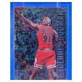 1996 FLEER METAL HOF DENNIS RODMAN CARD