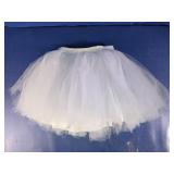 White Tulle Tutu Skirt