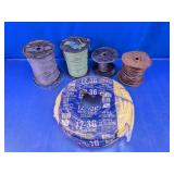 Assorted Electrical Wire Spools & Cable Lot