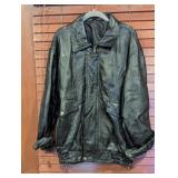 Air Force Leather Bomber Jacket Medium
