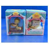 Precious Moments Holiday Ornaments Duo