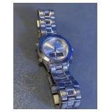 Azzaro Chrome Analog Digital Stainless Steel Watch