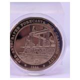 Franklin Mint Bronze Medal Skyscraper Chicago