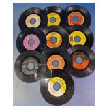 Vintage 45 RPM Vinyl Single Records