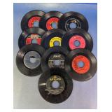 Vtg 45 RPM Vinyl Records Assortment