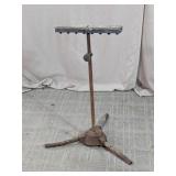 Adjustable Heavy-Duty Iron Roller Material Stand