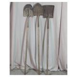 Long-Handle Garden Shovels Assortment
