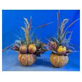 Autumn Floral Fruit Arrangements