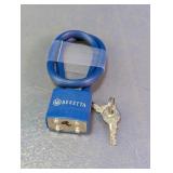 Beretta Blue Steel Cable Gun Lock with Keys