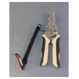 Multi-Purpose Wire Stripper Crimper with Lanyard