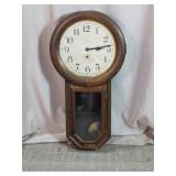 Wooden Ansonia Pendulum Wall Clock
