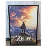 The Legend of Zelda Breath of the Wild Framed