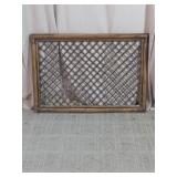 Bamboo Lattice Wall Panel