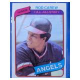1980 TOPPS HOF ROD CAREW CARD