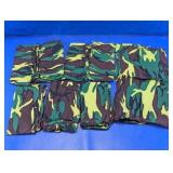 Woodland Camo Bandanas / Neck Scarves Lot