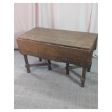 Traditional Wooden Drop Leaf Table