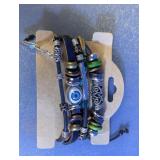 Multi-Strand Evil Eye Charm Bracelet