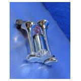 Dual Trumpet Chrome Electric Air Horn