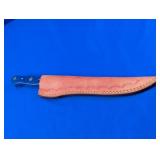 Damascus Pattern Fixed Blade Knife