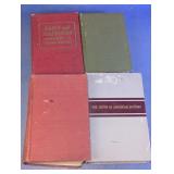 Vintage Historical and Technical Hardcover Books